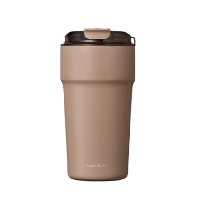 Ly Giữ Nhiệt LocknLock 500ML, Bình Giữ Nhiệt Cao Cấp Nhỏ Chính Hãng Có Dây Đeo LHC4357