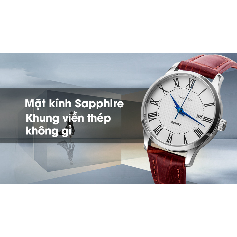 [Fullbox] Đồng hồ NAKZEN 28 mm Nữ SL4043LBN-7