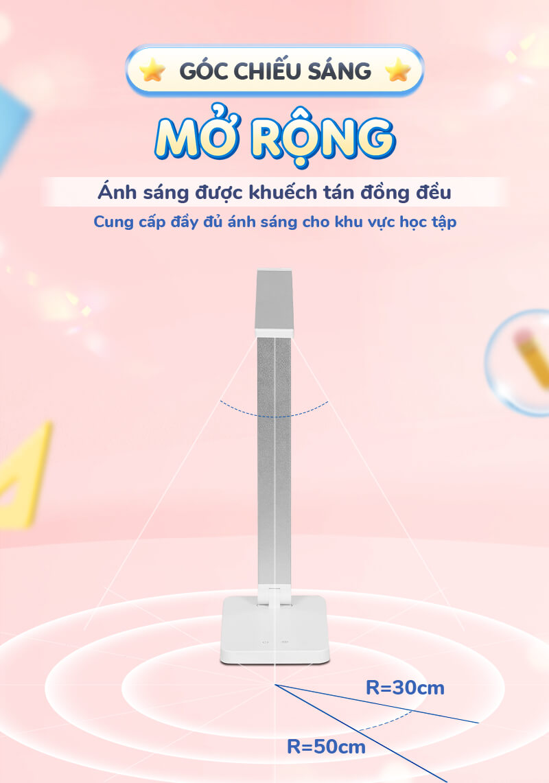 CHILUX - ĐÈN HỌC CHỐNG CẬN V3