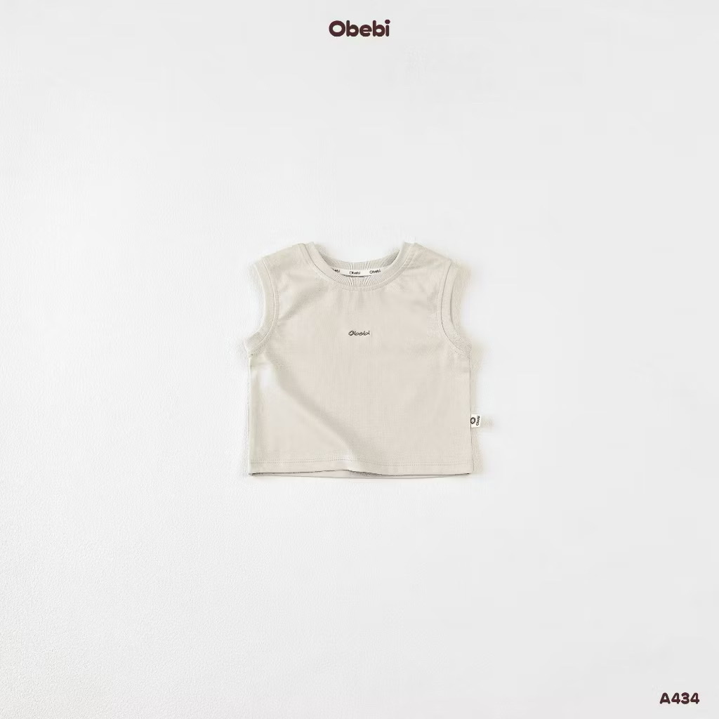 OBEBI - Áo ba lỗ thêu Obebi (66-110)