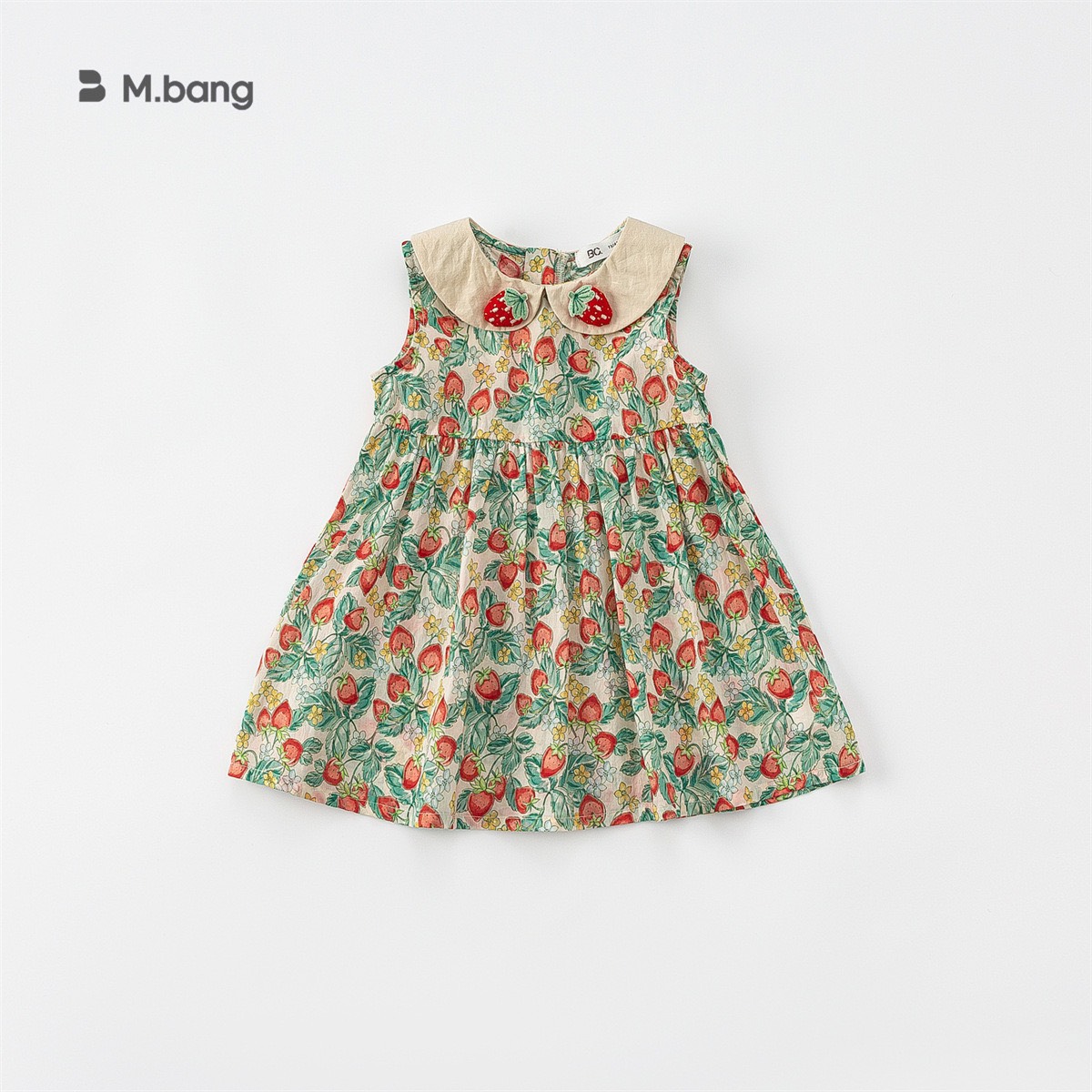 LB - Váy Babycity xanh quả dâu(80-140)