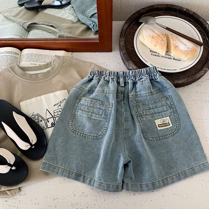TL - Quần jean short denim (80-130)