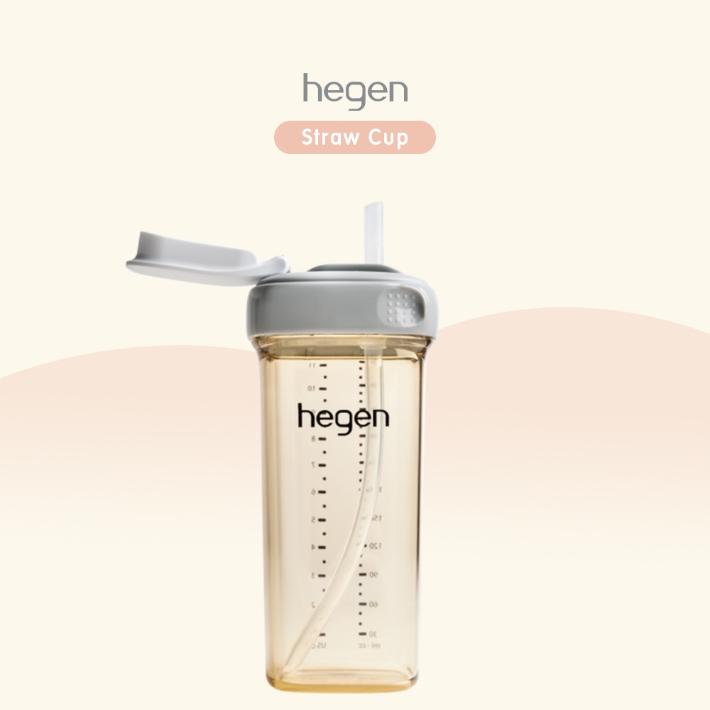 HEGEN - BÌNH TẬP UỐNG STRAW CUP PPSU 330ML