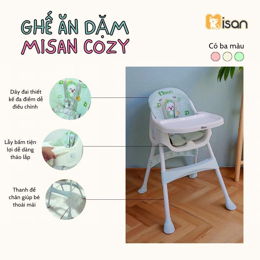 MISAN - GHẾ ĂN DẶM COZY