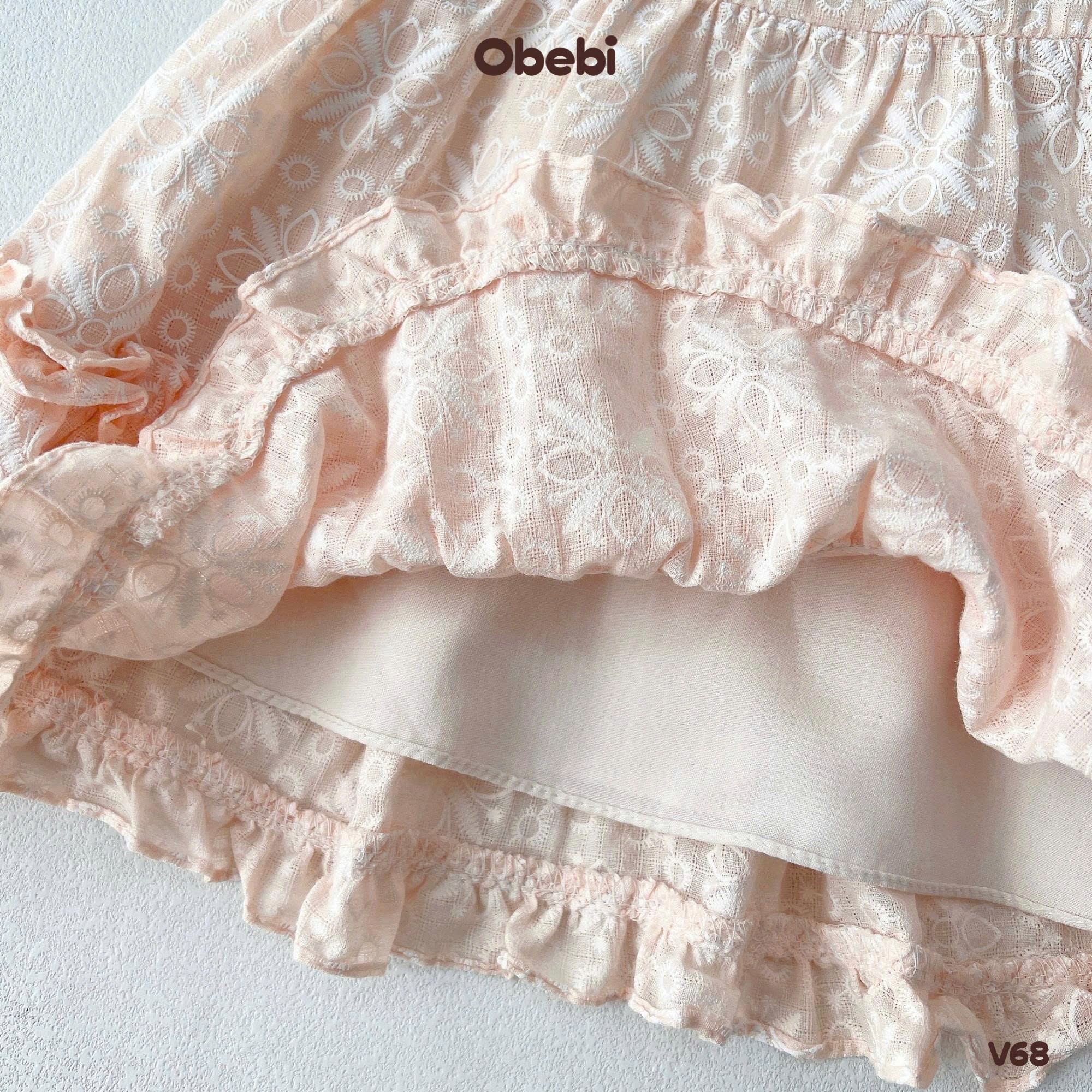 OBEBI - Váy hai dây babydoll OBEBI (73-120)