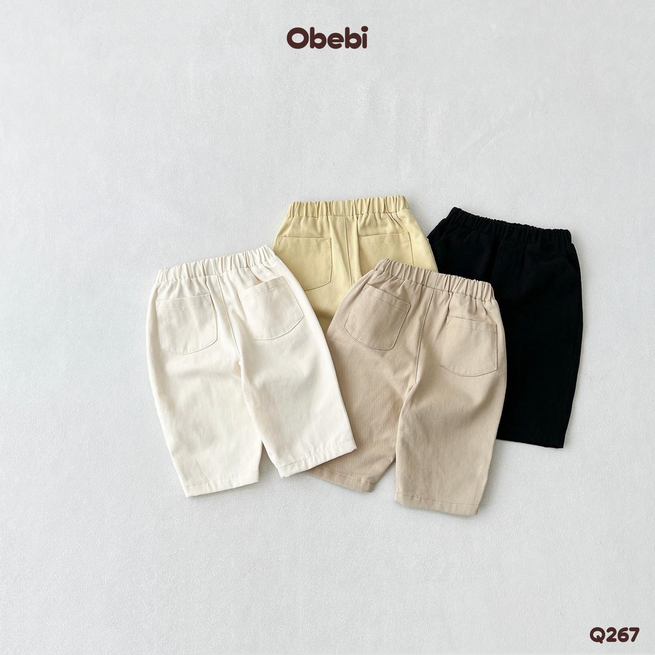 OBEBI - Quần kaki basic dễ mặc OBEBI (73-120)