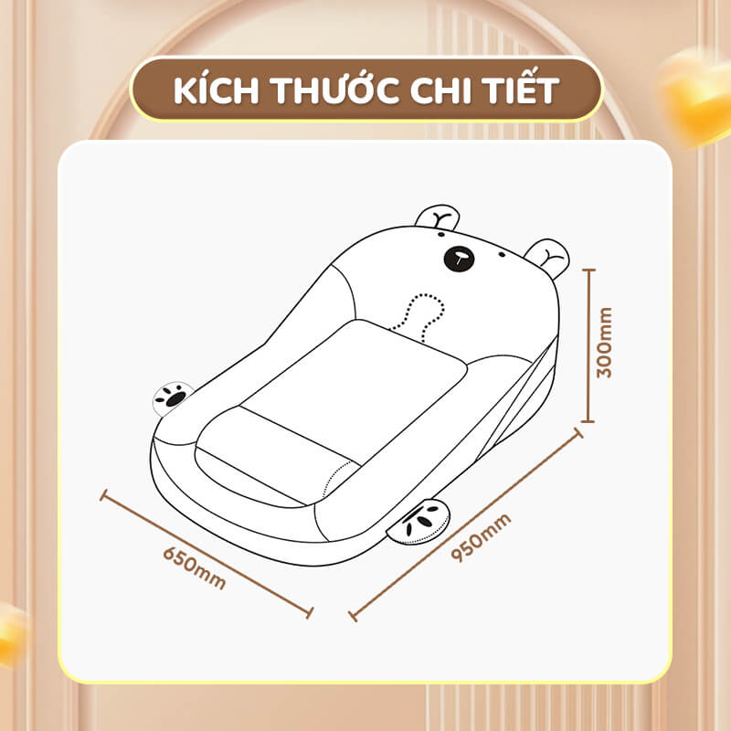 CHILUX - GỐI CHỐNG TRÀO NGƯỢC GẤU TRẮNG