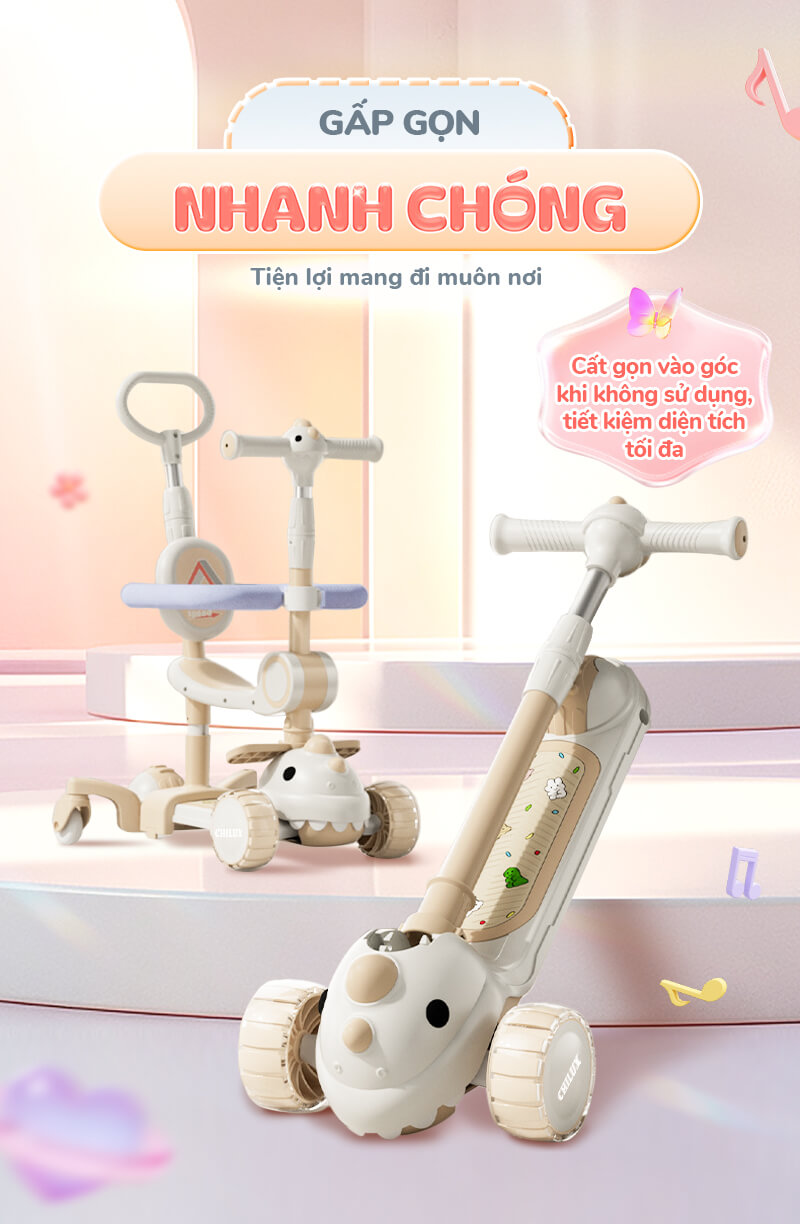 CHILUX - XE SCOOTER GẤP GỌN S21