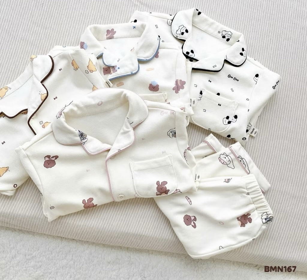 OBB - Bộ Pijama hình thú dễ thương(66-110)