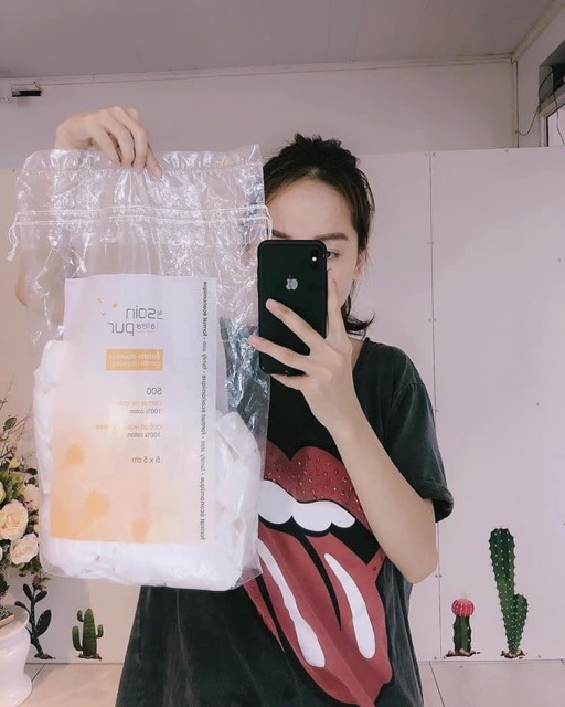 TETRA - BÔNG TẨY TRANG PHÁP LE SOIN LARETAT PUR 600 MIẾNG