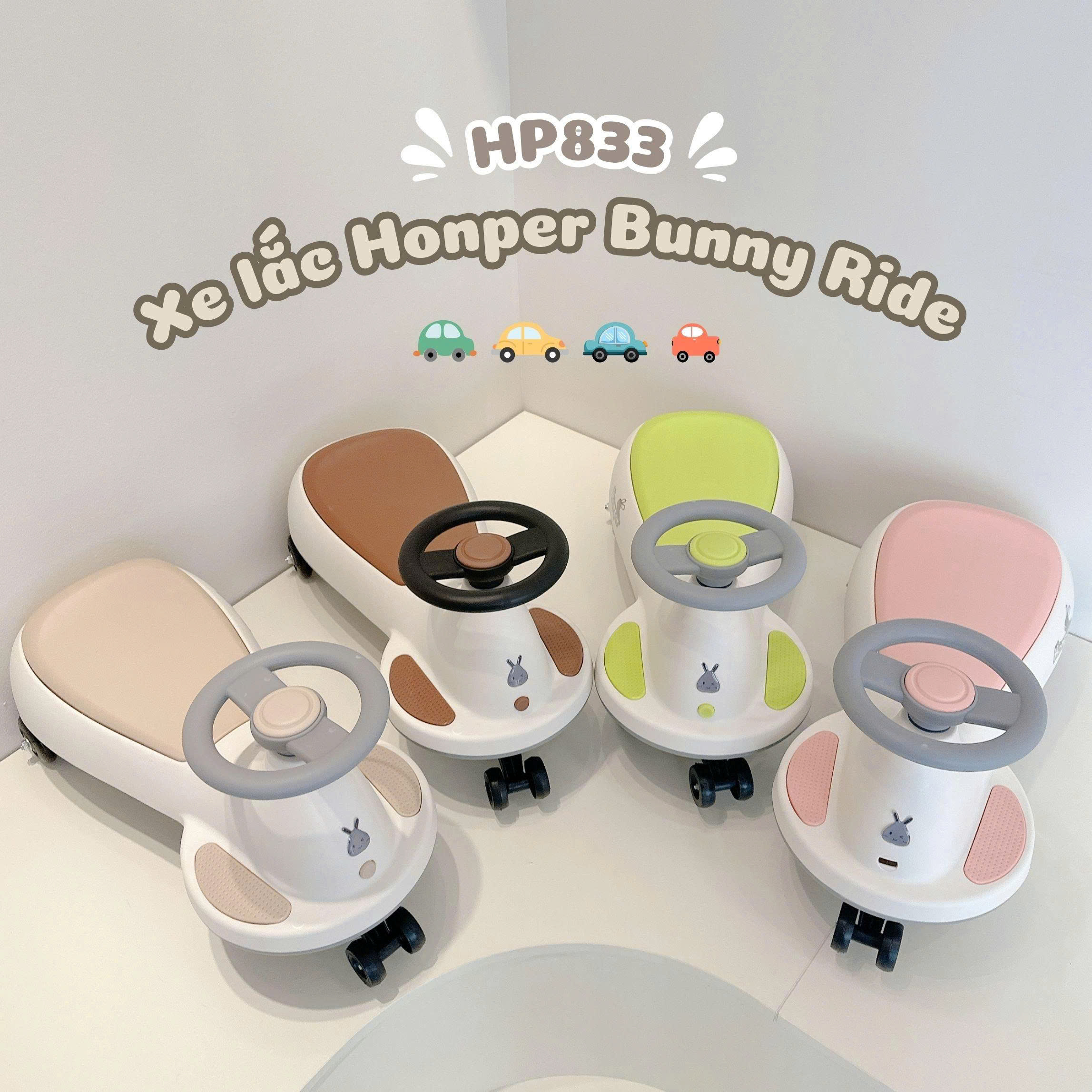 HONPER - XE LẮC BUNNY RIDE