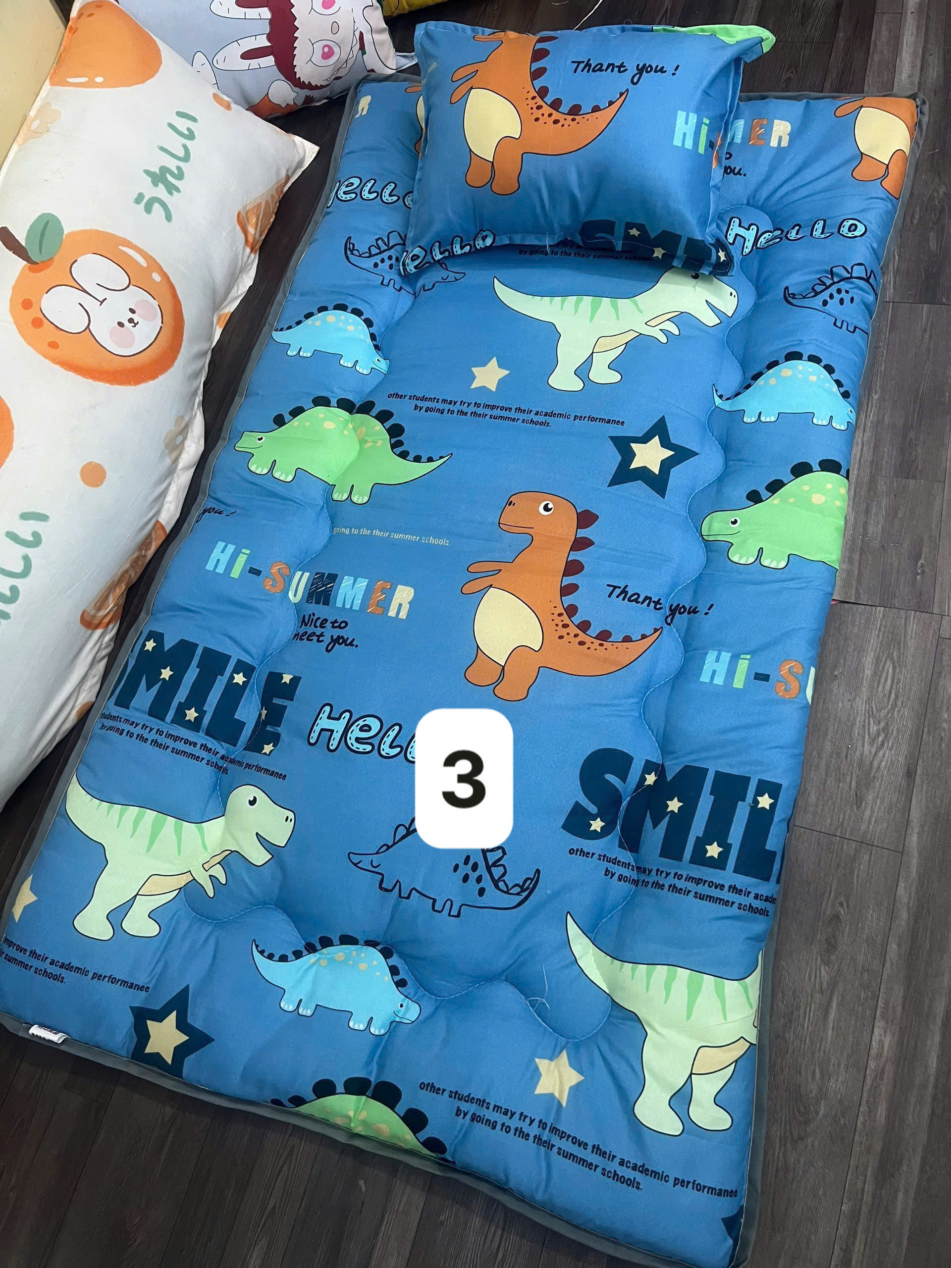 KK - SET NỆM TOPPER MUJJI KÈM GỐI