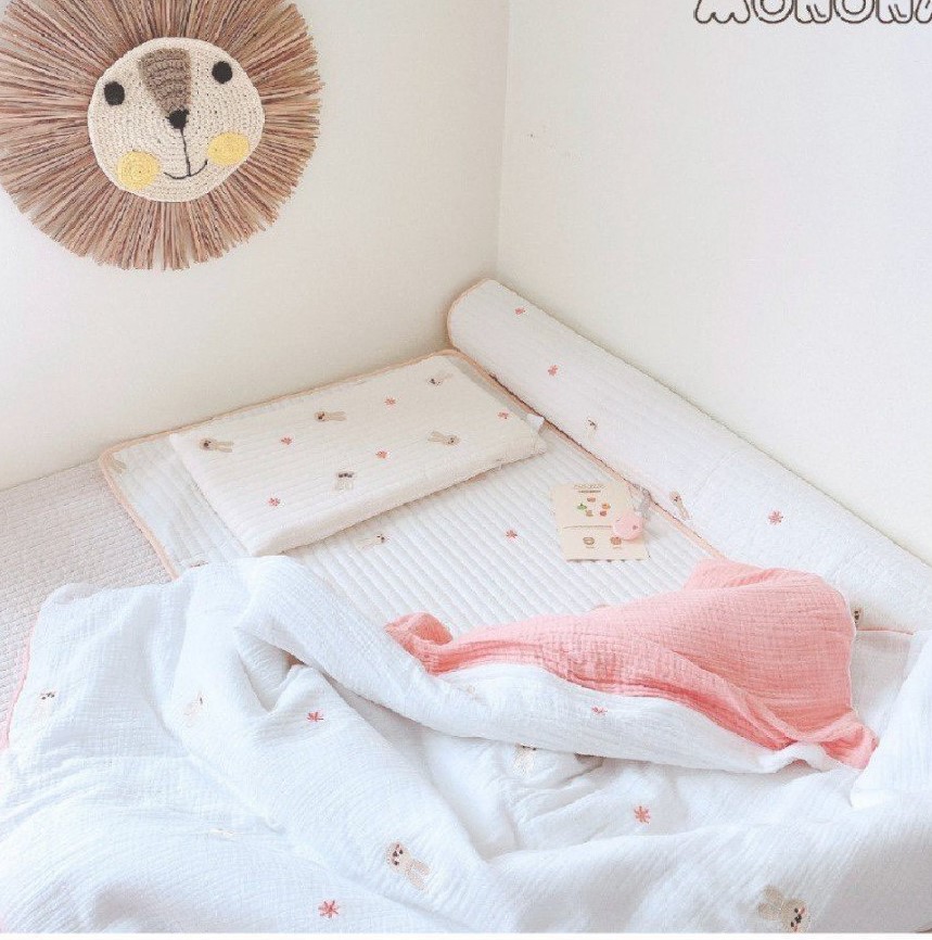 MONONA - CHĂN BÔNG THÊU RUỘT RỜI 100*130