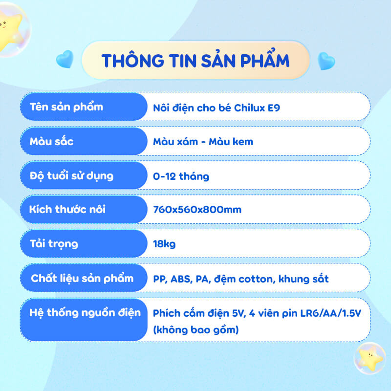 CHILUX - NÔI ĐIỆN ĐA NĂNG E9