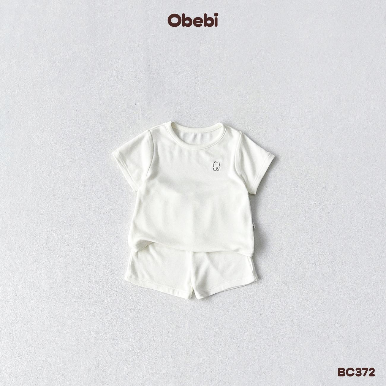 OBEBI - Bộ cộc tay vải rayon OBEBI(66-120)