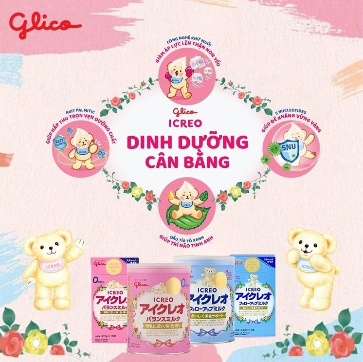 GLICO - SỮA BỘT ICREO