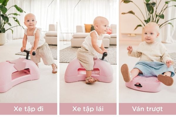 SCOOT AND RIDE - XE TẬP ĐI ĐA NĂNG RIDE MY FIRST 3 IN 1