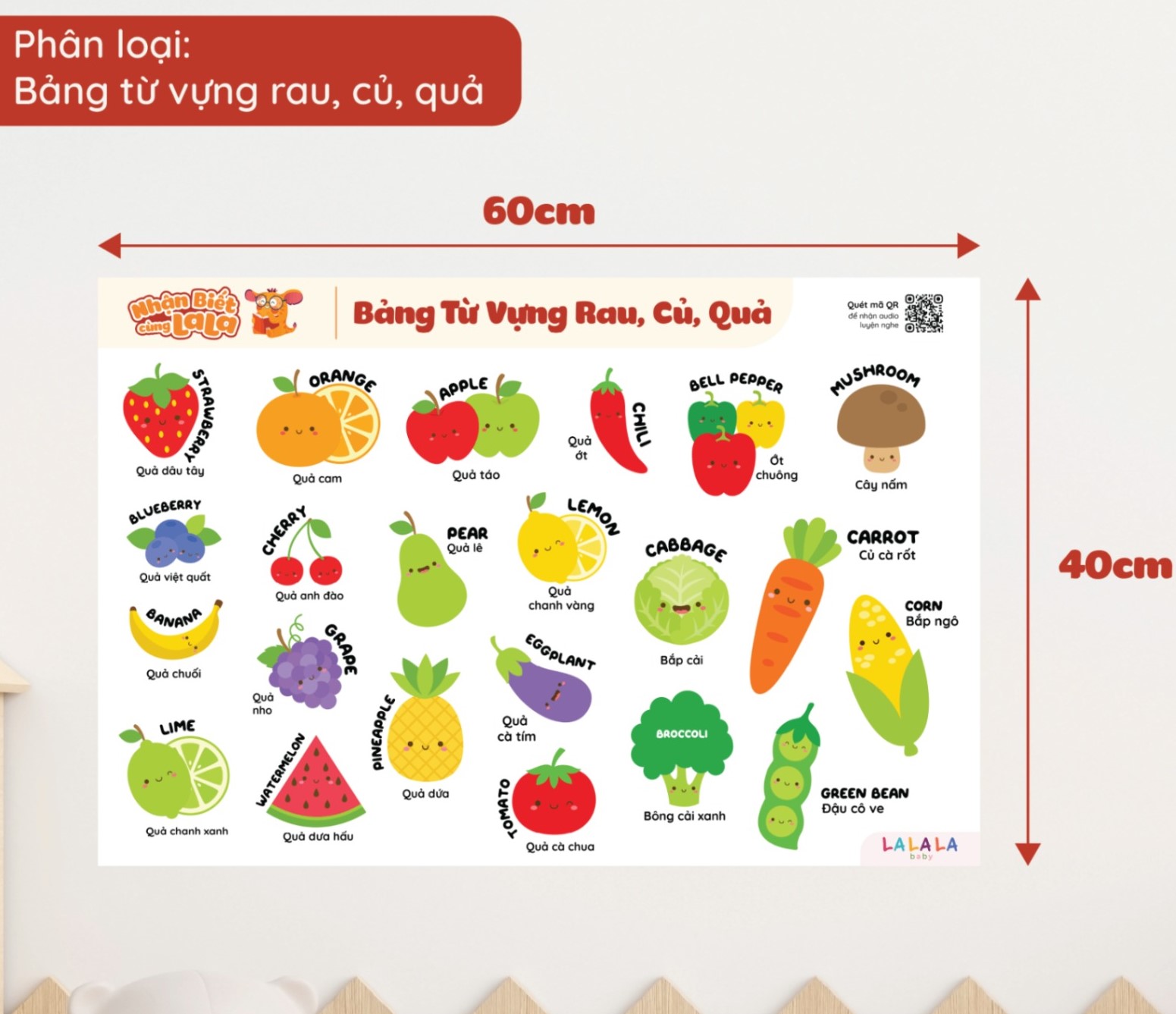 LALALA - POSTER DÁN TƯỜNG