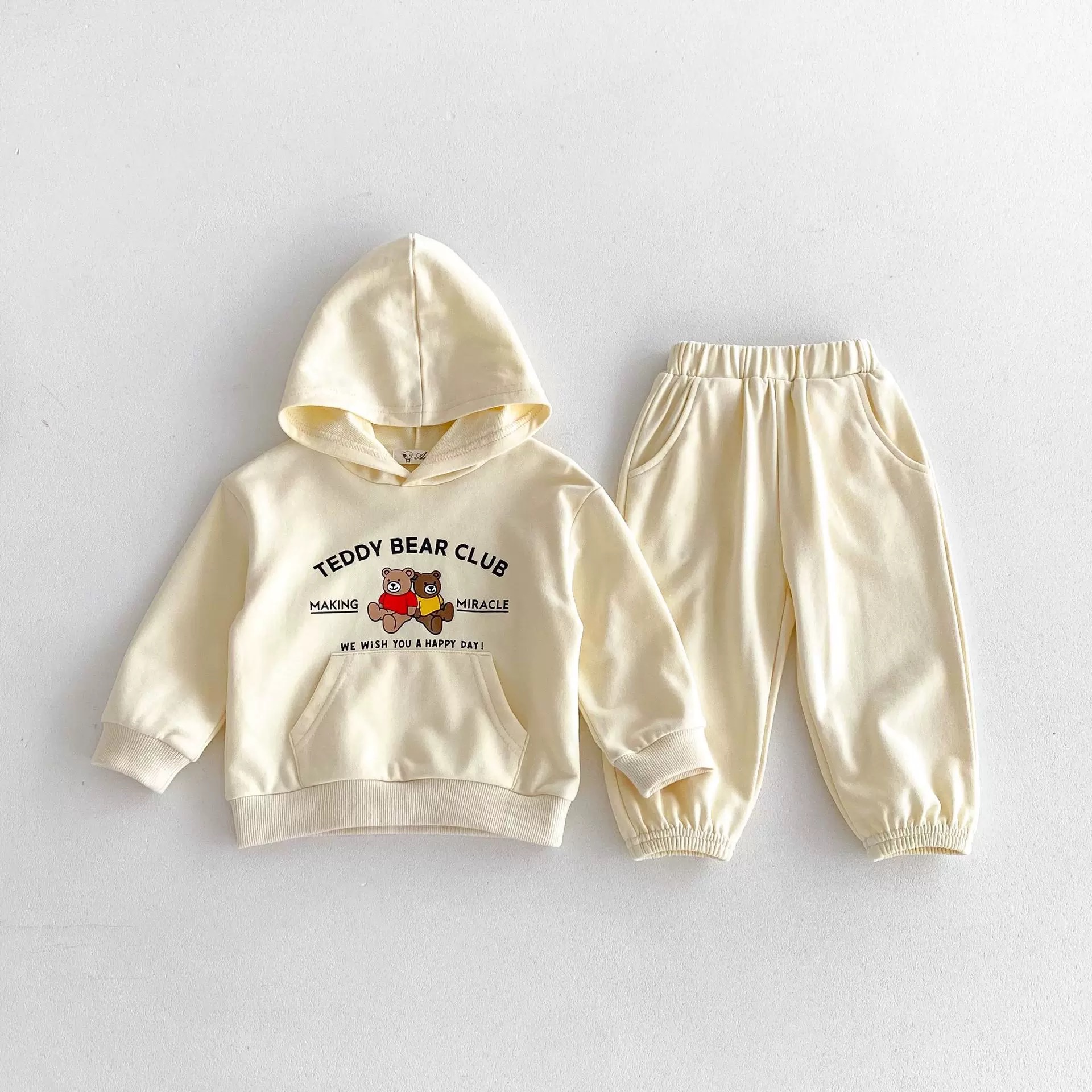 LB - Bộ nỉ Hoodie TEDDY BEAR(80-130)