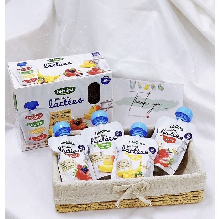BLEDINA - 10M+SỮA CHUA TÚI GOURDES