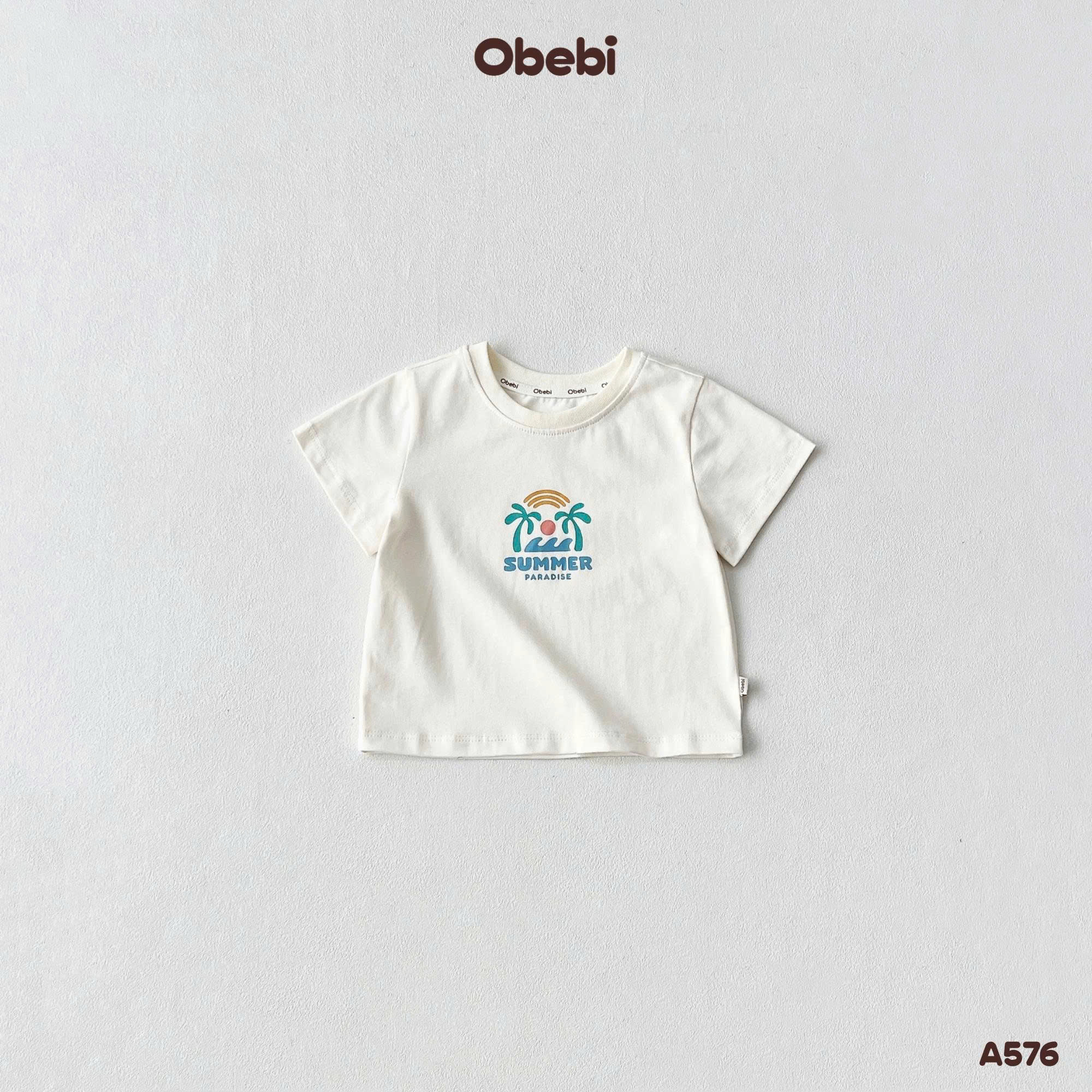 OBEBI - Áo thun Summer Paradise OBEBI (73-120)