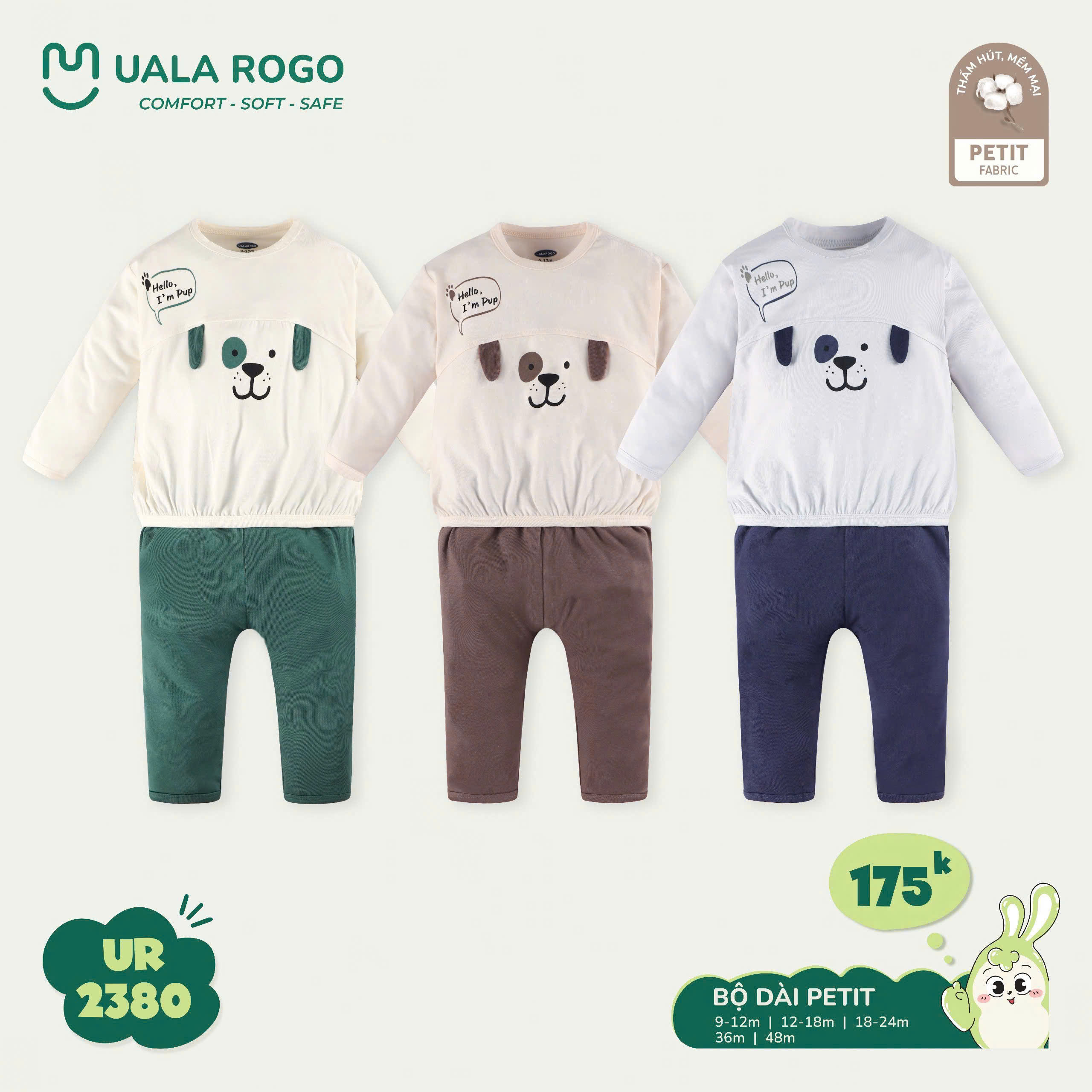 UALA ROGO - BỘ DÀI PETIT UR2380