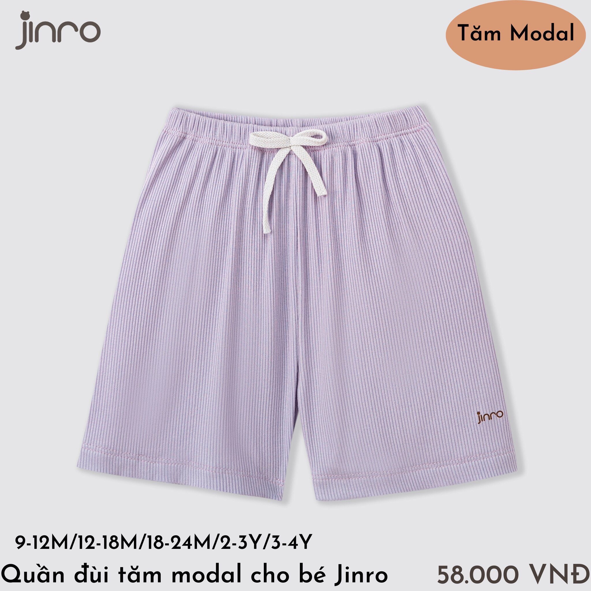 JINRO - Quần đùi tăm modal (9M4Y)