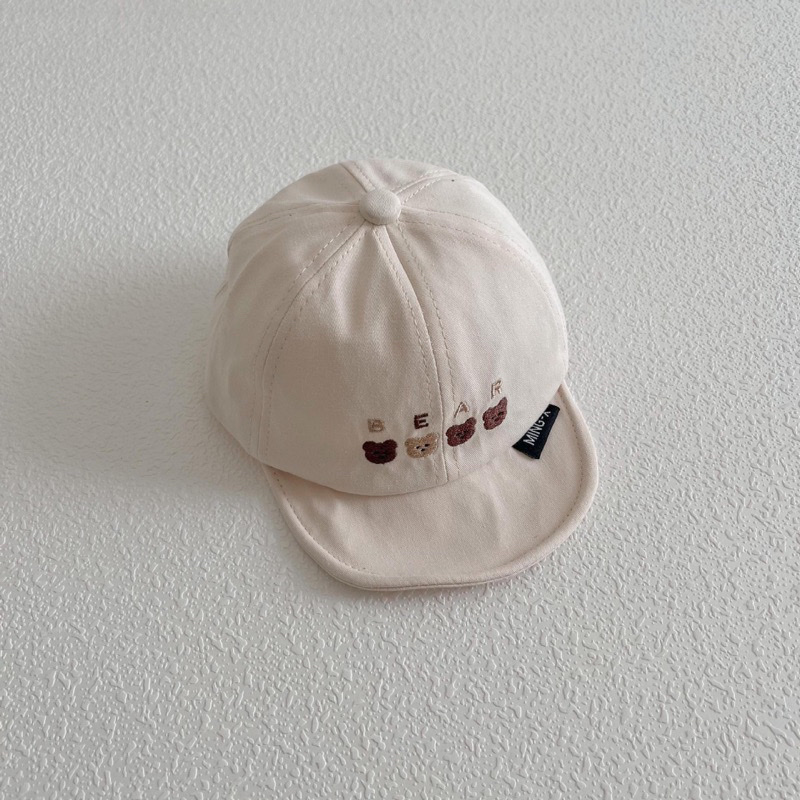 TMT - Mũ lưỡi trai BEAR 4 gấu(6M-2Y)