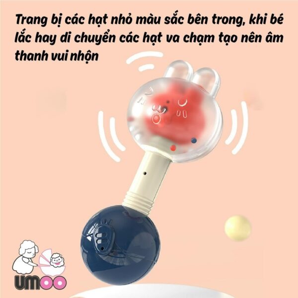 UMOO - HỘP XÚC XẮC ĐÈN NHẠC UM-10100