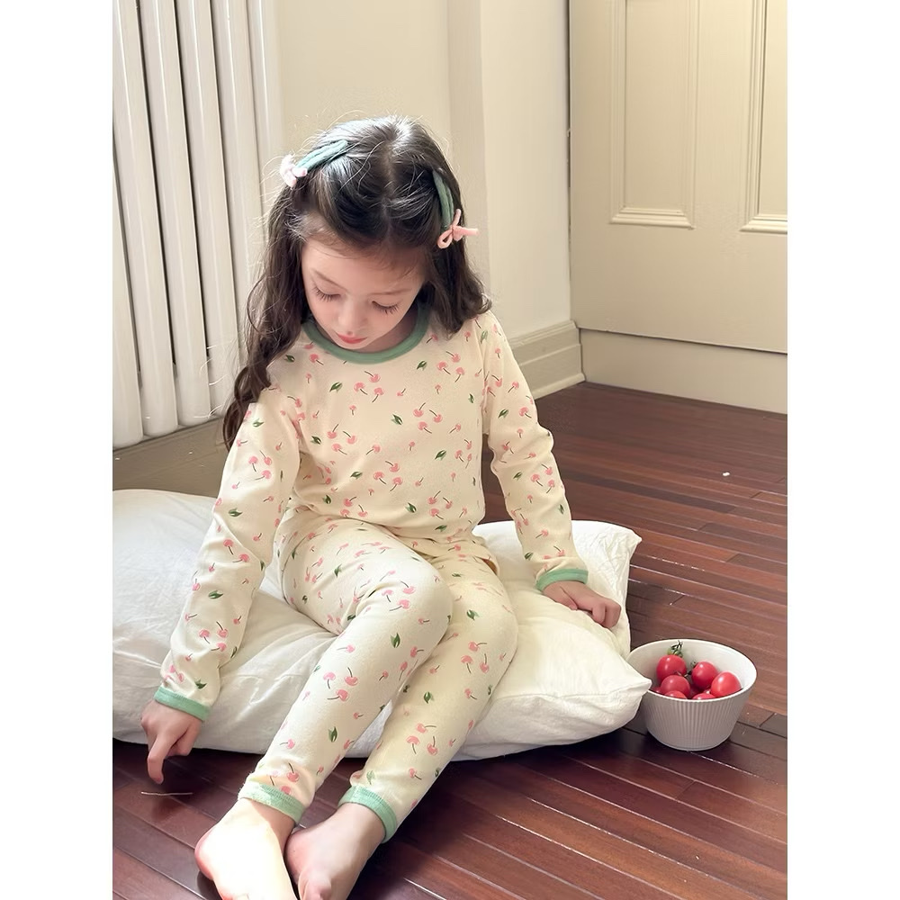 TL - Bộ cotton be Cherry hồng(80-160)