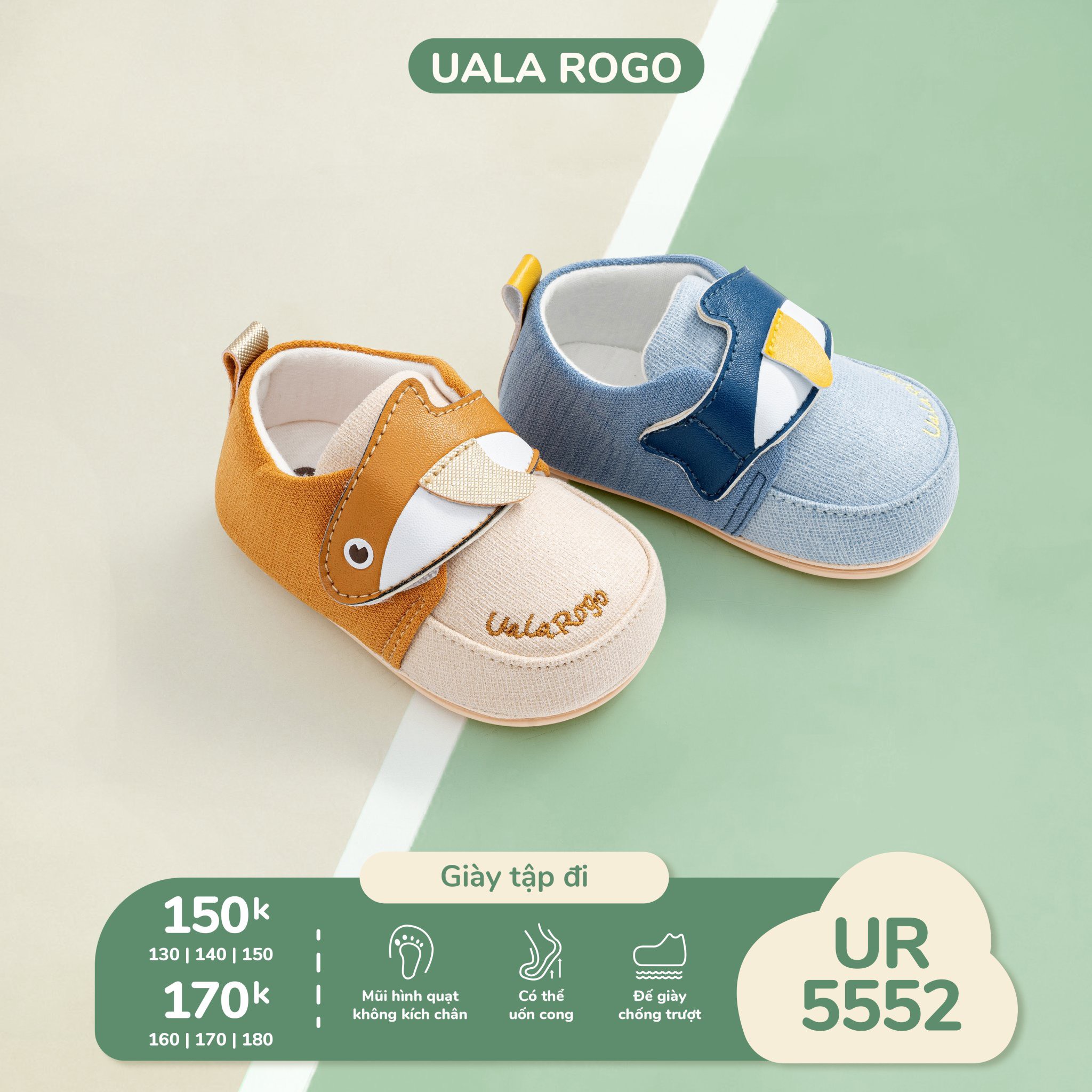 UALA ROGO - UR Giày tập đi UR5552(160-170-180)