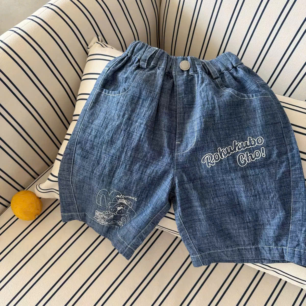 TL - Quần đùi jeans Rokukubo (90-140)
