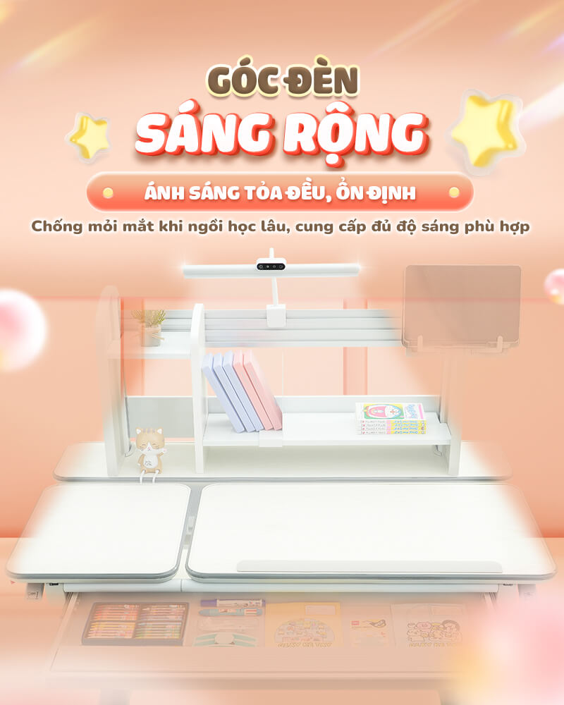 CHILUX - ĐÈN HỌC CHỐNG CẬN H4