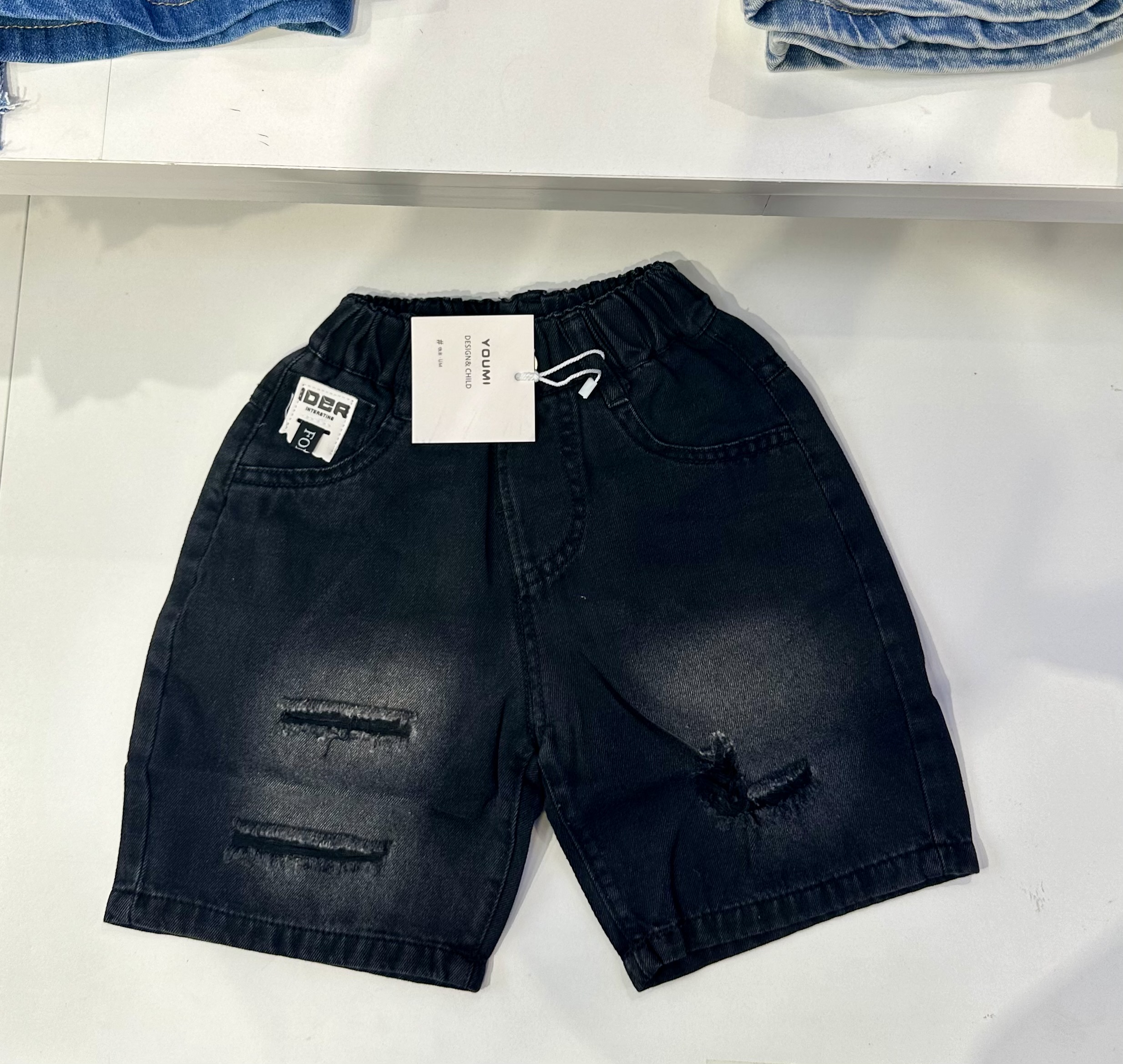 MT - Jean ngố rách IDER đen(3-11)