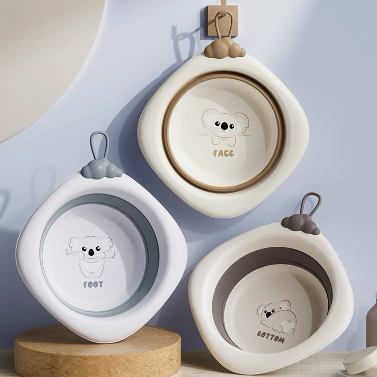 KK - CHẬU GẤP GỌN HỌA TIẾT