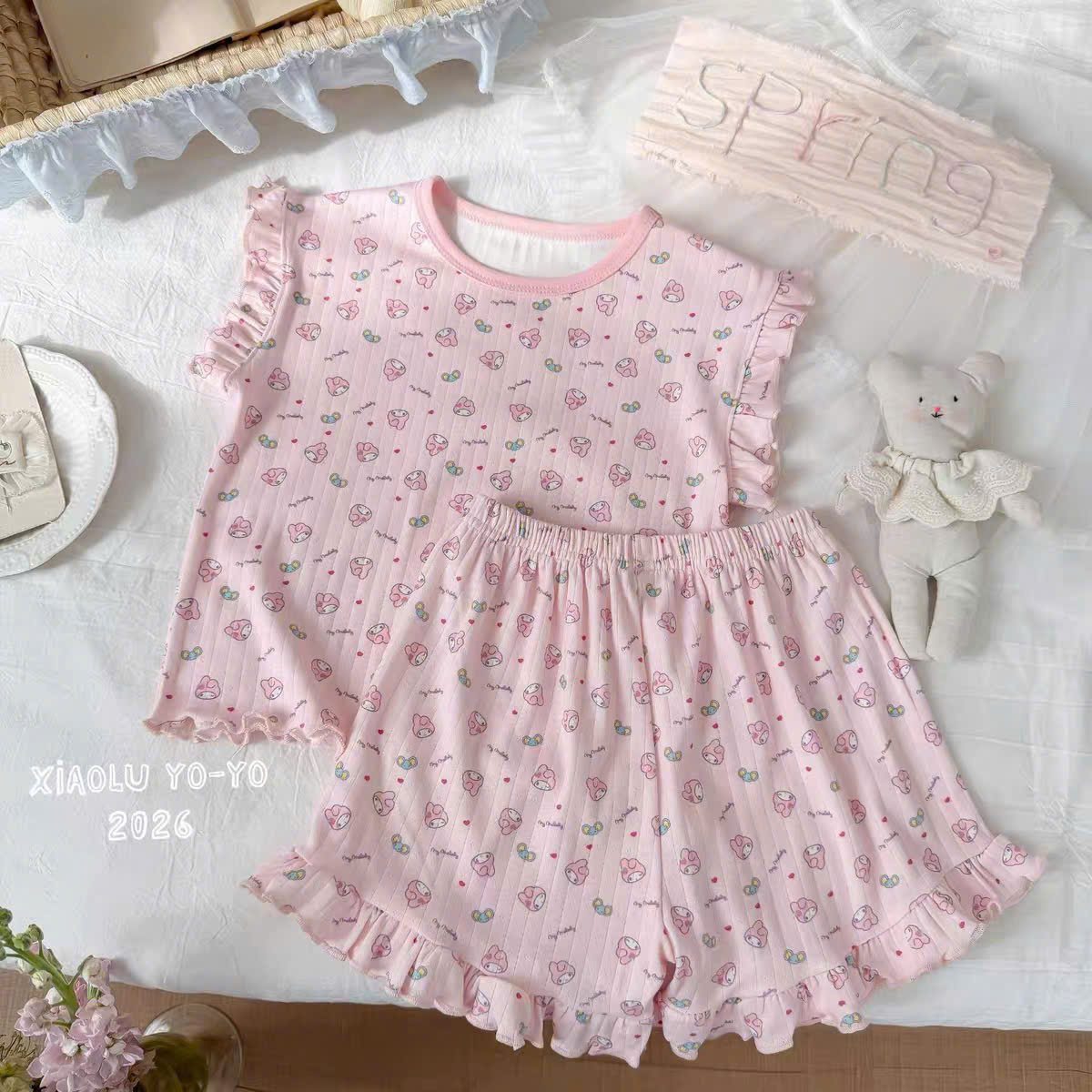 BK - Bộ cộc hoạ tiết bé gái (100-150)