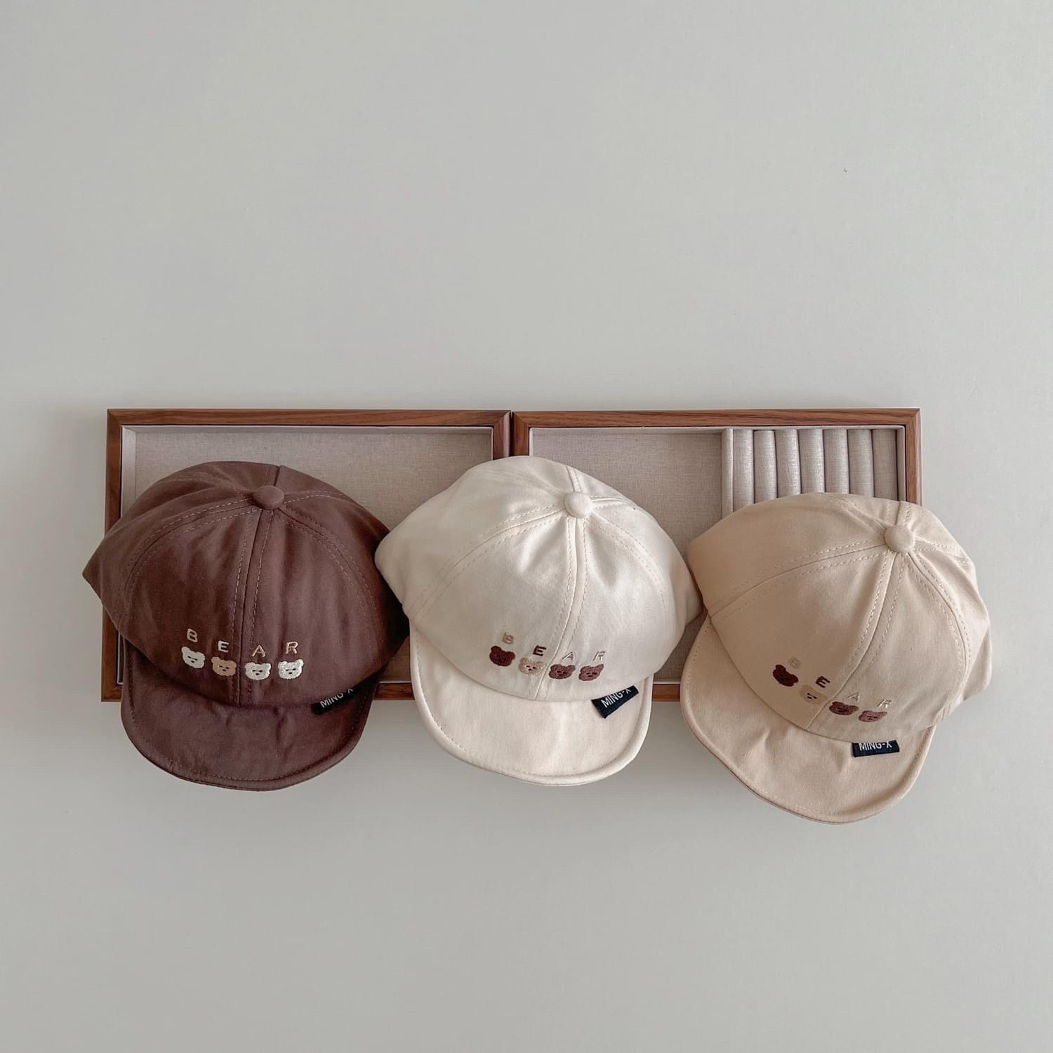 TMT - Mũ lưỡi trai BEAR 4 gấu(6M-2Y)