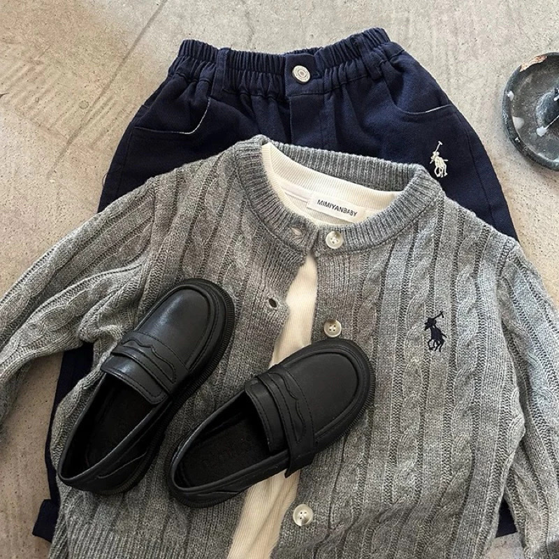 TH - Áo khoác len vặn thừng(90-140)