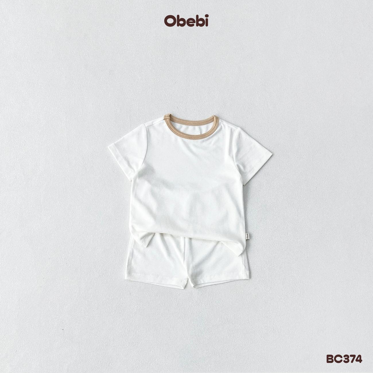 OBEBI - Bộ cộc vải rayon mát mẻ OBEBI (66-120)