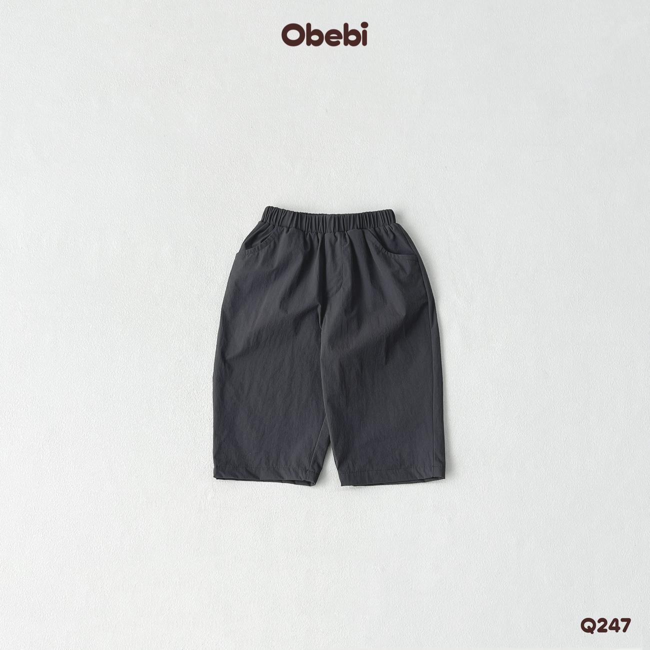 OBEBI - Quần gió mềm mịn chống nước OBEBI (73-120)