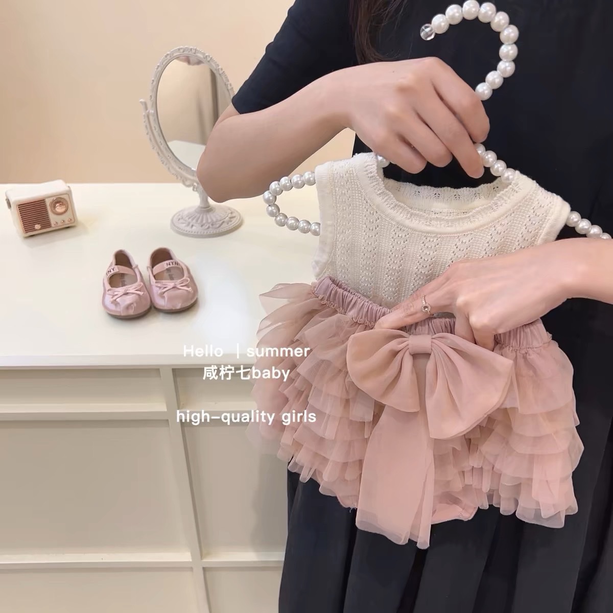 SA - Set chân váy tutu+áo trắng(5-13)