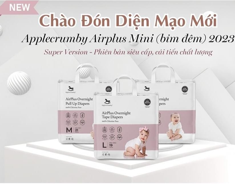 APPLECRUMBY - BỈM NỘI ĐỊA HÀN