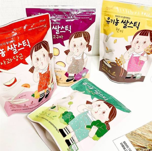 MOMSMI - 7M+BÁNH GẠO HỮU CƠ