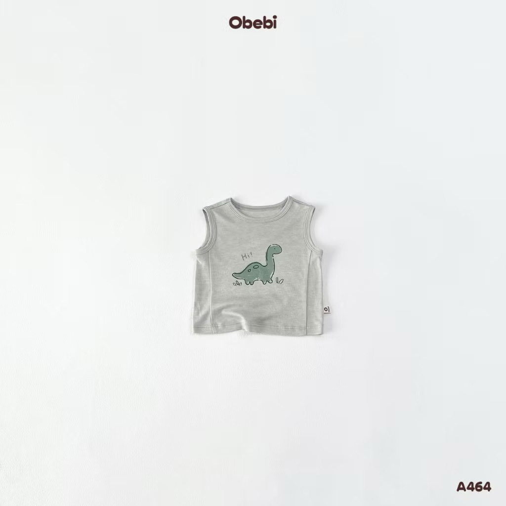 OBEBI - Áo ba lỗ khủng long(66-110)