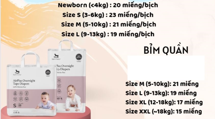 APPLECRUMBY - BỈM NỘI ĐỊA HÀN