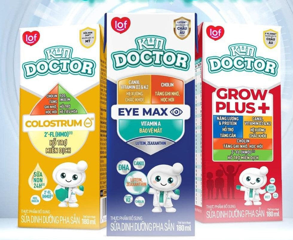KUN DOCTER - SỮA DINH DƯỠNG PHA SẴN