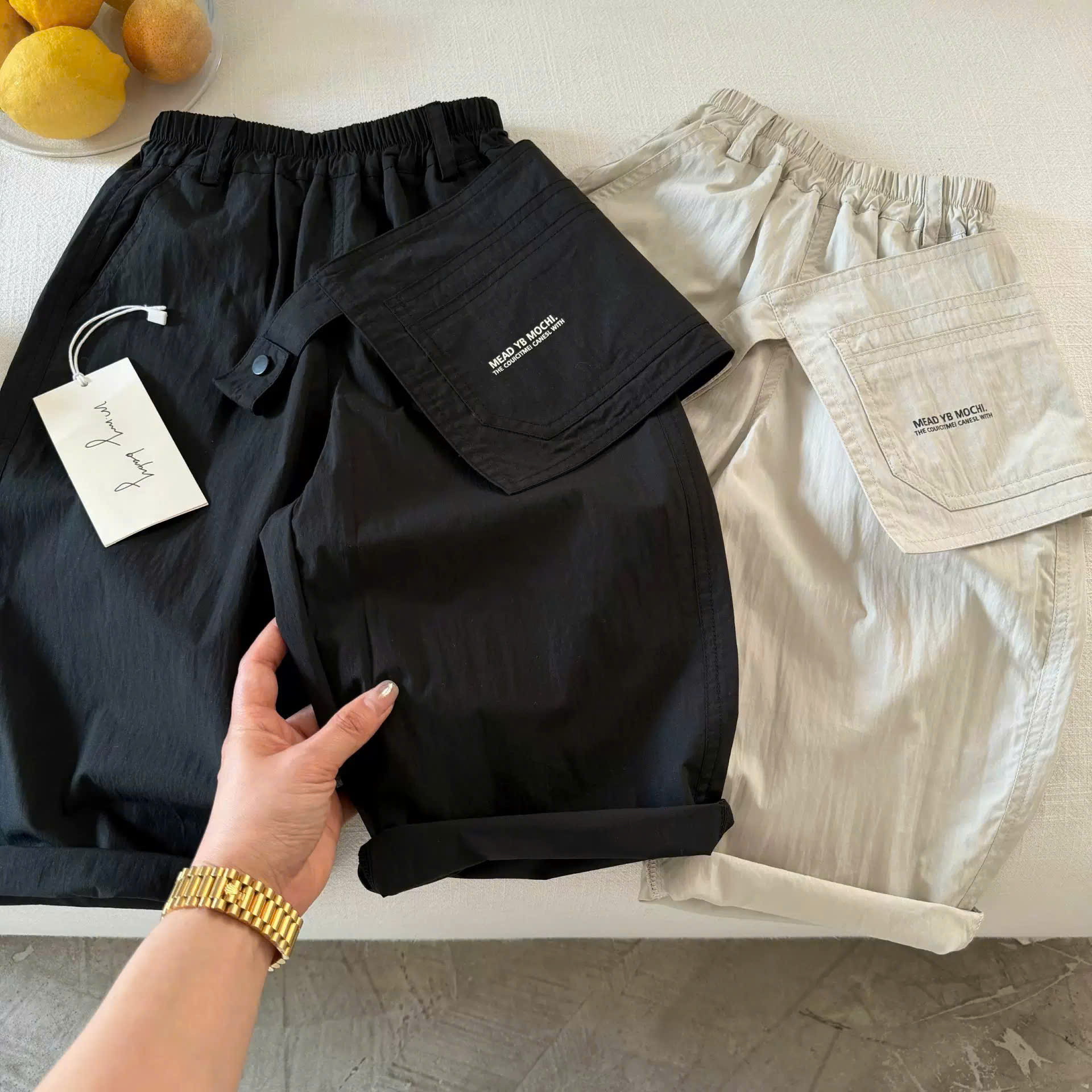 BK - Quần ống rộng túi hộp (90-150)