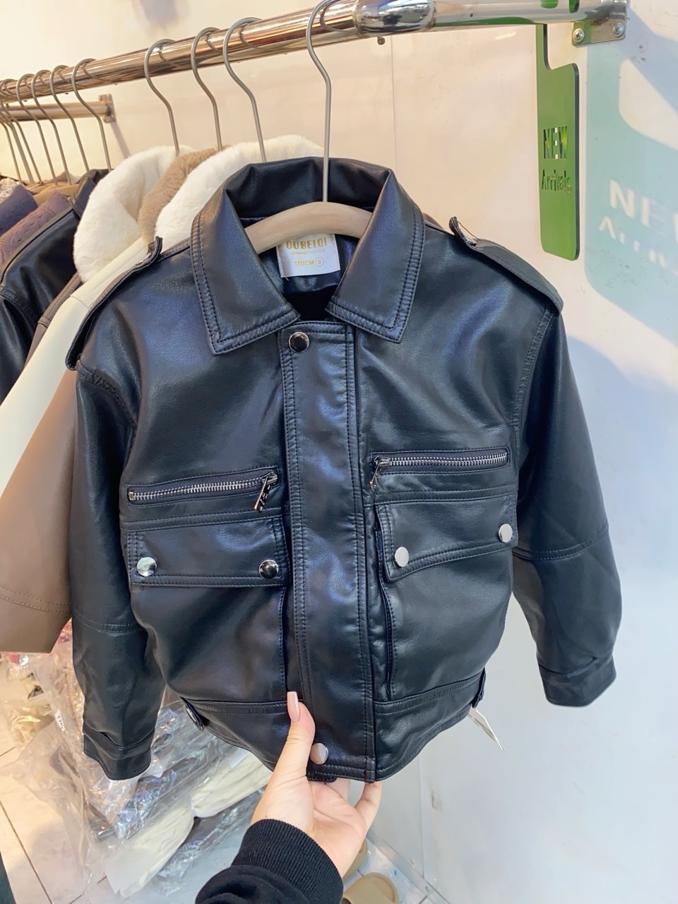 MT Áo da túi khoá(9-17)