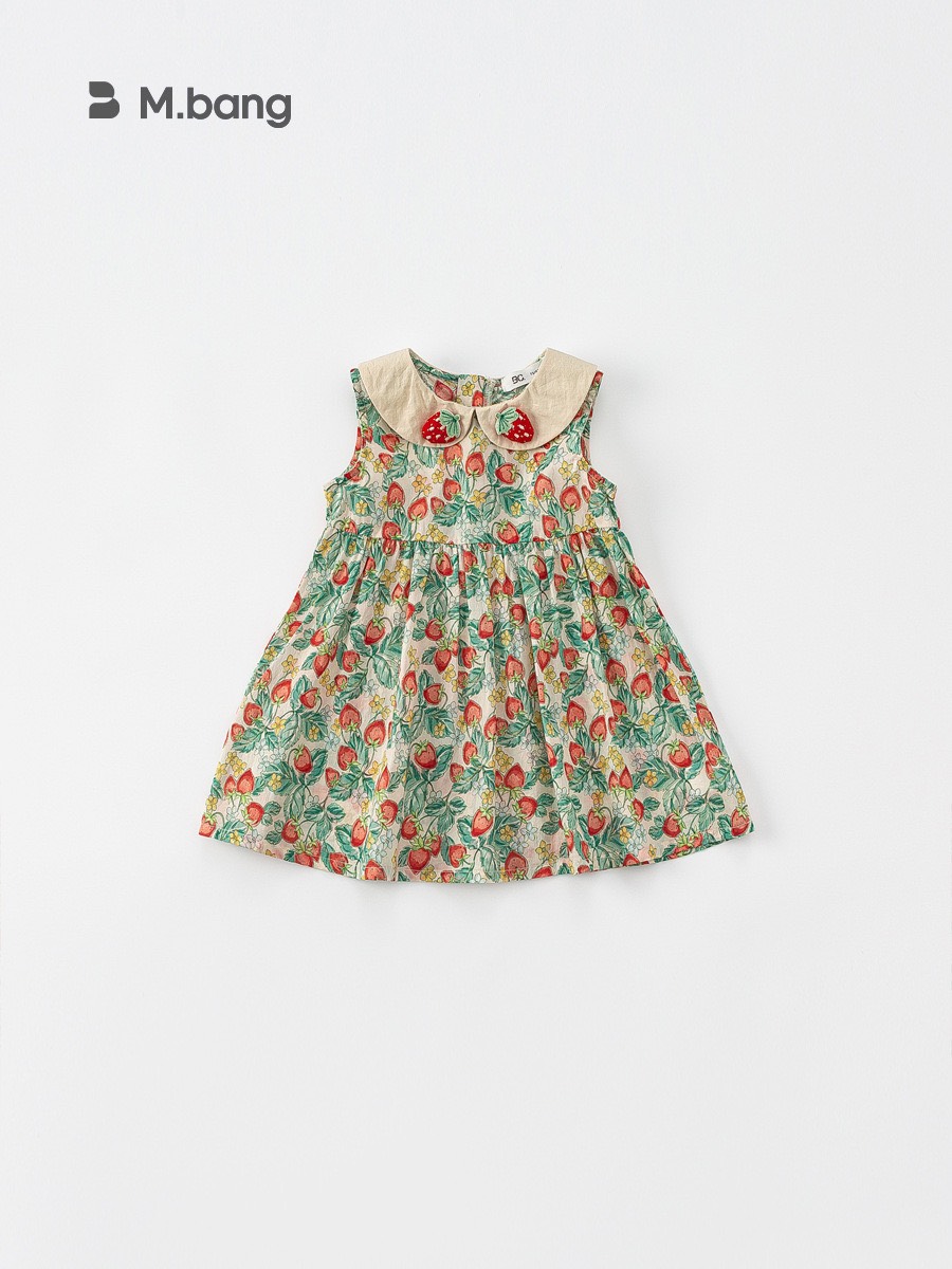 LB - Váy Babycity xanh quả dâu(80-140)
