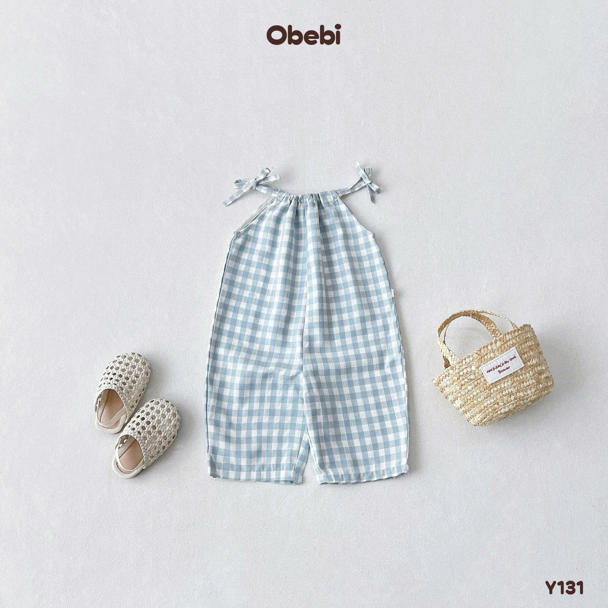 OBEBI - Yếm jump hai dây bé gái OBEBI (73-120)